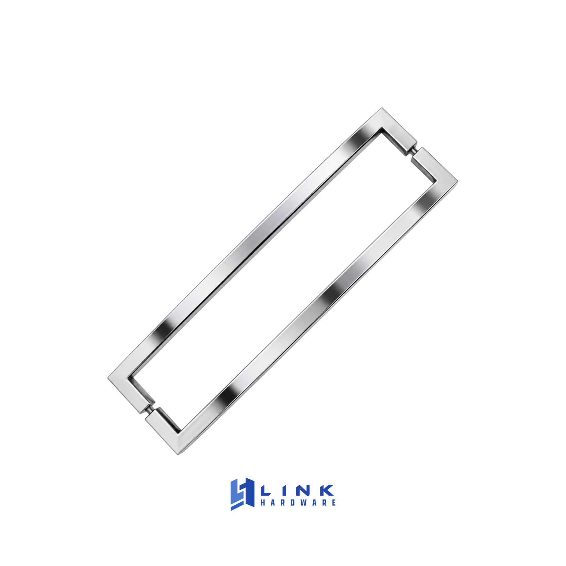 Link Hardware 12" Square Back-to-Back Pull Handle - Image 9