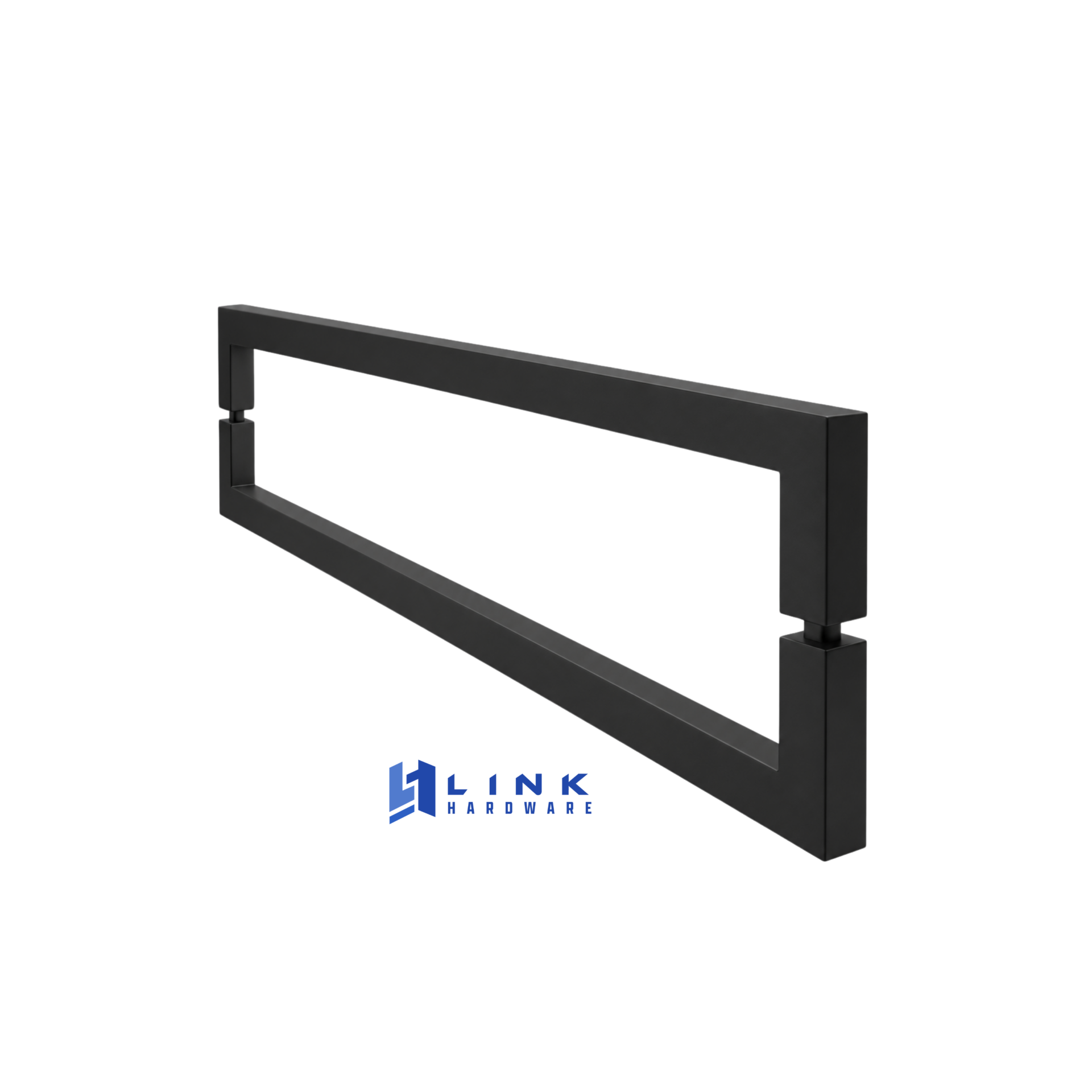 Link Hardware 12" Square Back-to-Back Pull Handle - Image 3