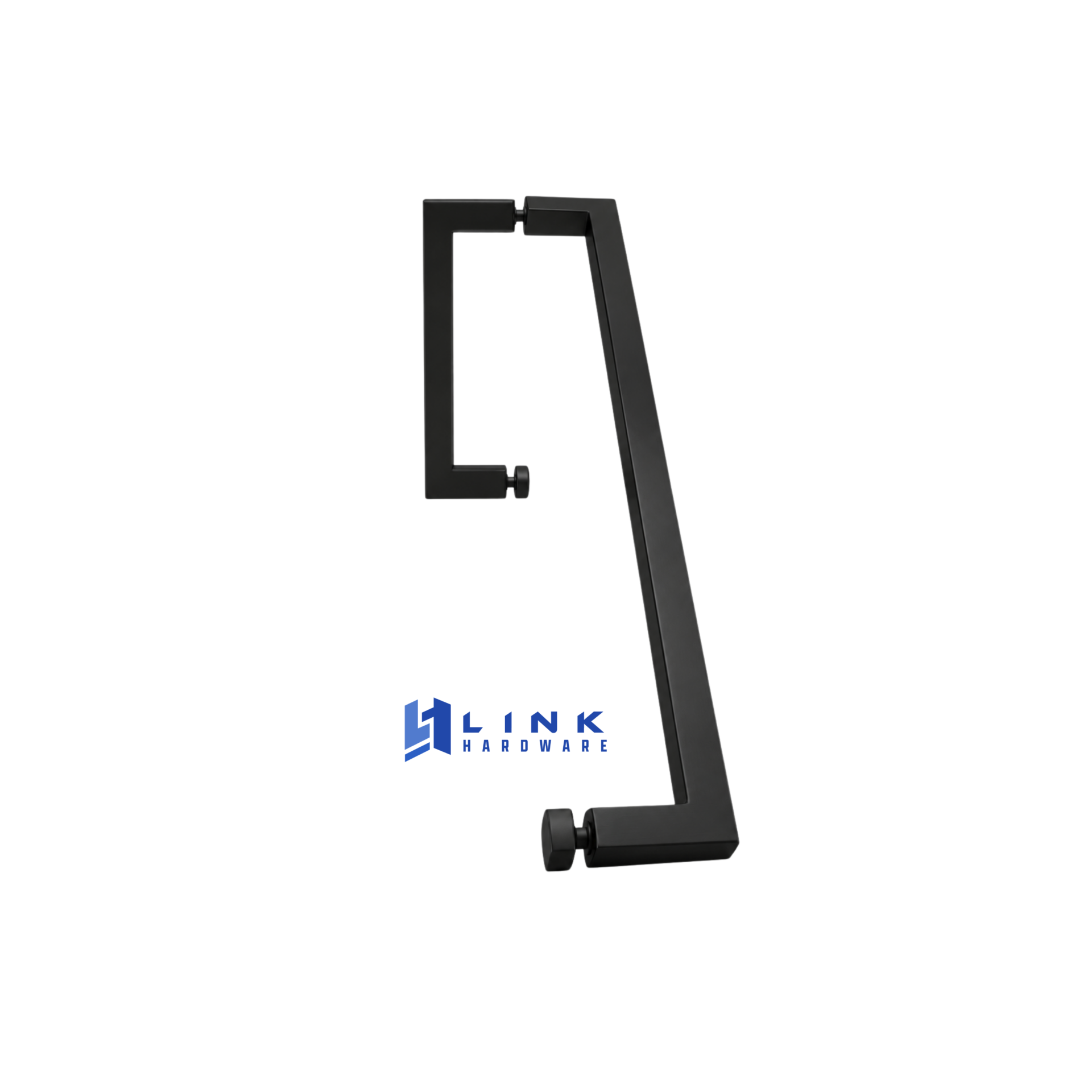 Link Hardware Square Combination 6" Pull Handle 18" Towel Bar - Image 5