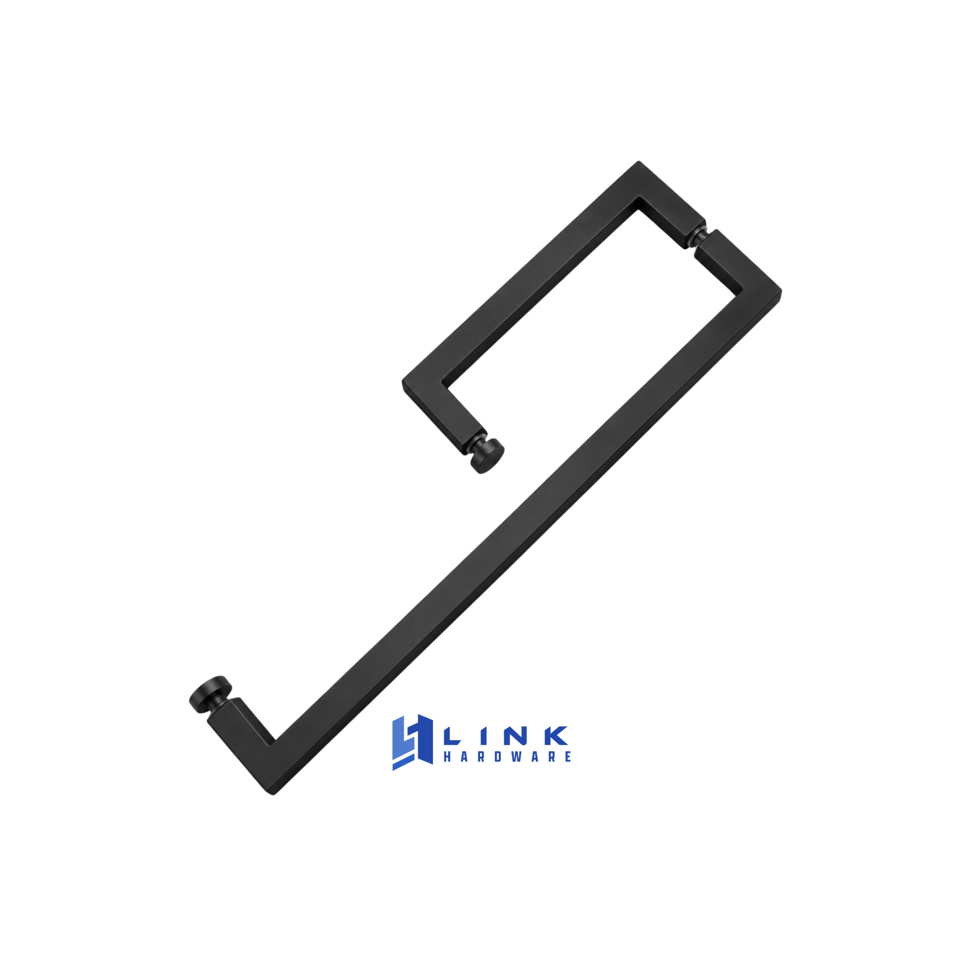 Link Hardware Square Combination 6" Pull Handle 18" Towel Bar - Image 11