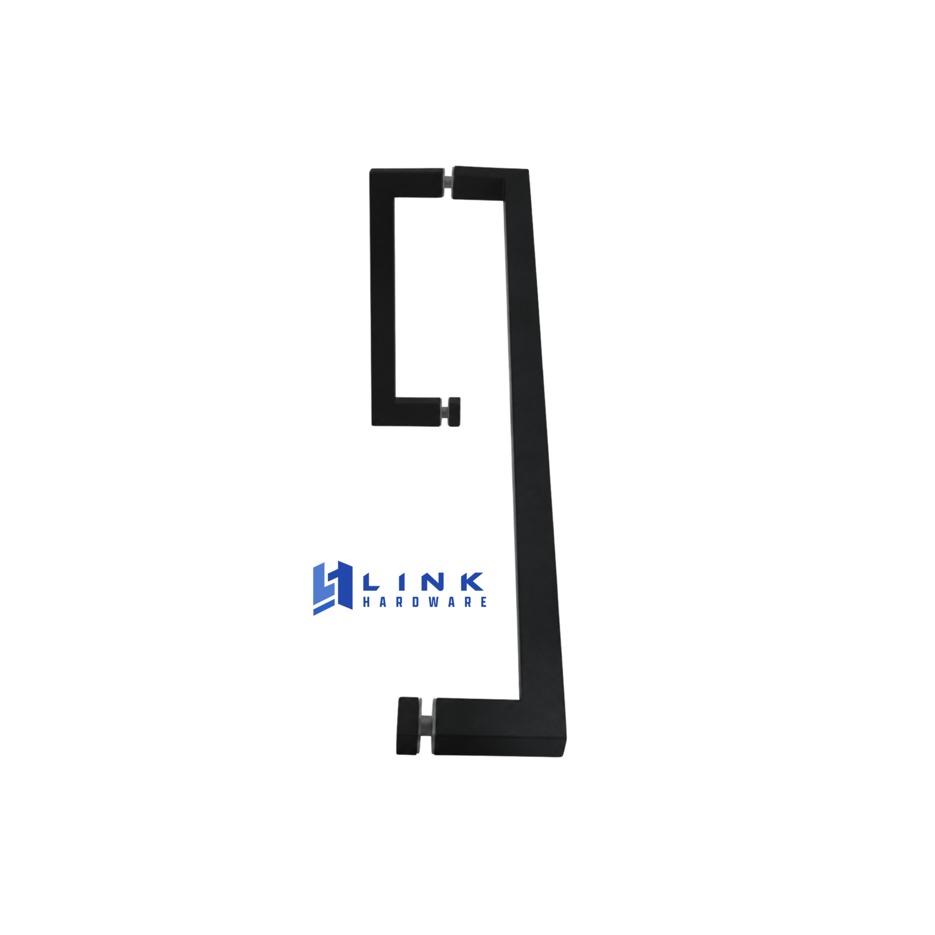 Link Hardware Square Combination 8" Pull Handle 18" Towel Bar - Image 8