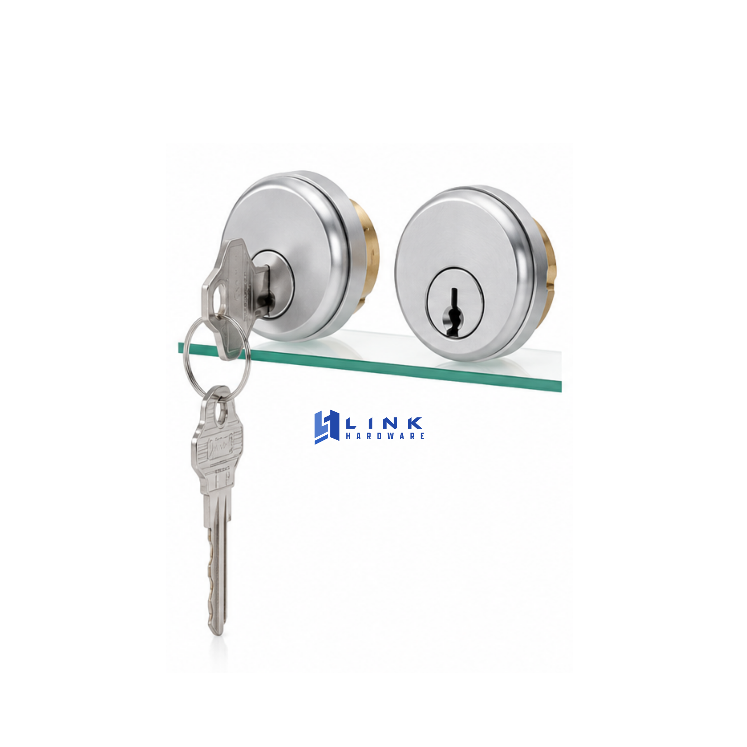 Link Hardware Keyed Cylinder/Cylinder Lock for A215 - Image 2