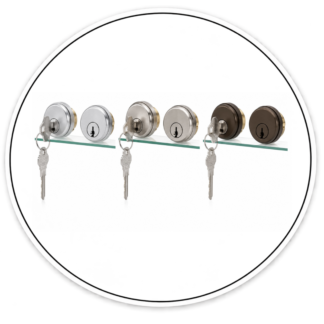 Link Hardware Keyed Cylinder/Cylinder Lock for A215