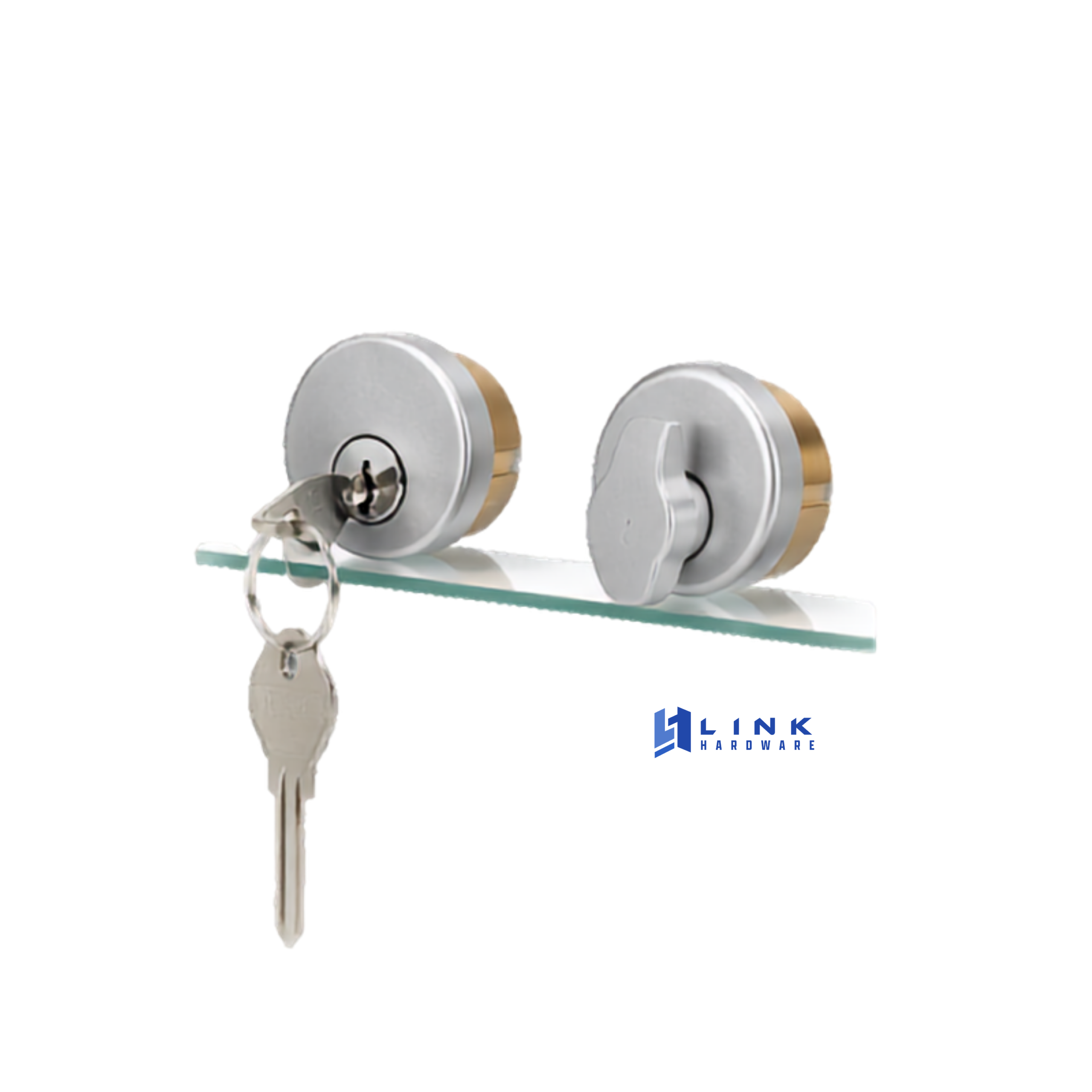 Link Hardware Mortise Keyed Cylinder/Thumbturn Combo - Image 2