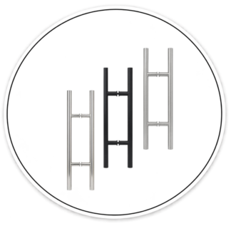 Link Hardware 24" Extra Length Ladder Style Back-to-Back Pull