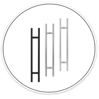 Link Hardware 36" Extra Length Ladder Style Back-to-Back Pull