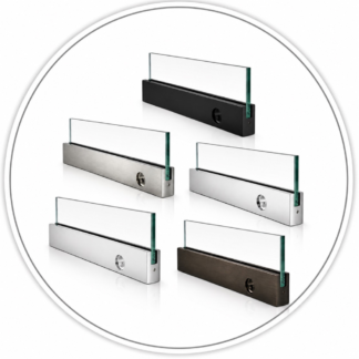 CAM4SL 4" Door Rail at 37-3/4" Long with Lock