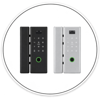 Link Hardware Glass-Mount Digital Lock