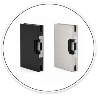 LE6X10 6" x 10" Glass-Mount Electric Strike