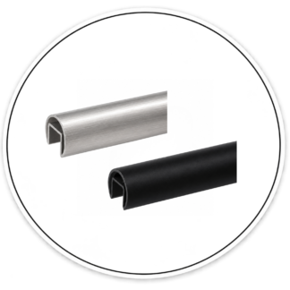 Link Hardware 19' Premium Cap Rail for 1/2" Glass