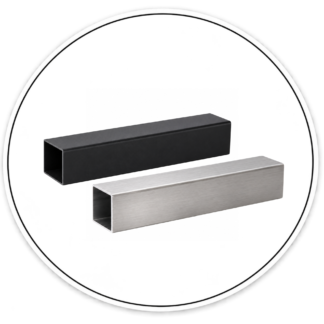 Link Hardware 1-5/8" x 1-5/8" Square Handrail 19' Long
