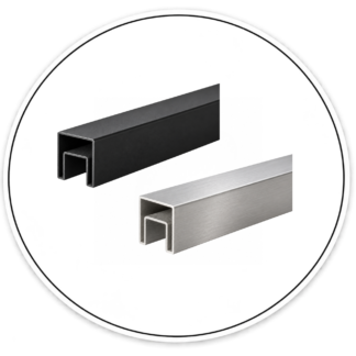Link Hardware 1-5/8" x 1-5/8" Square Caprail 19' Long
