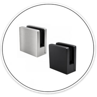 ZF3812 Square Type Flat Base Stainless Clamp
