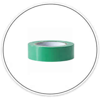 Link Hardware 1-3/4" x 2-3/16" Green Tape