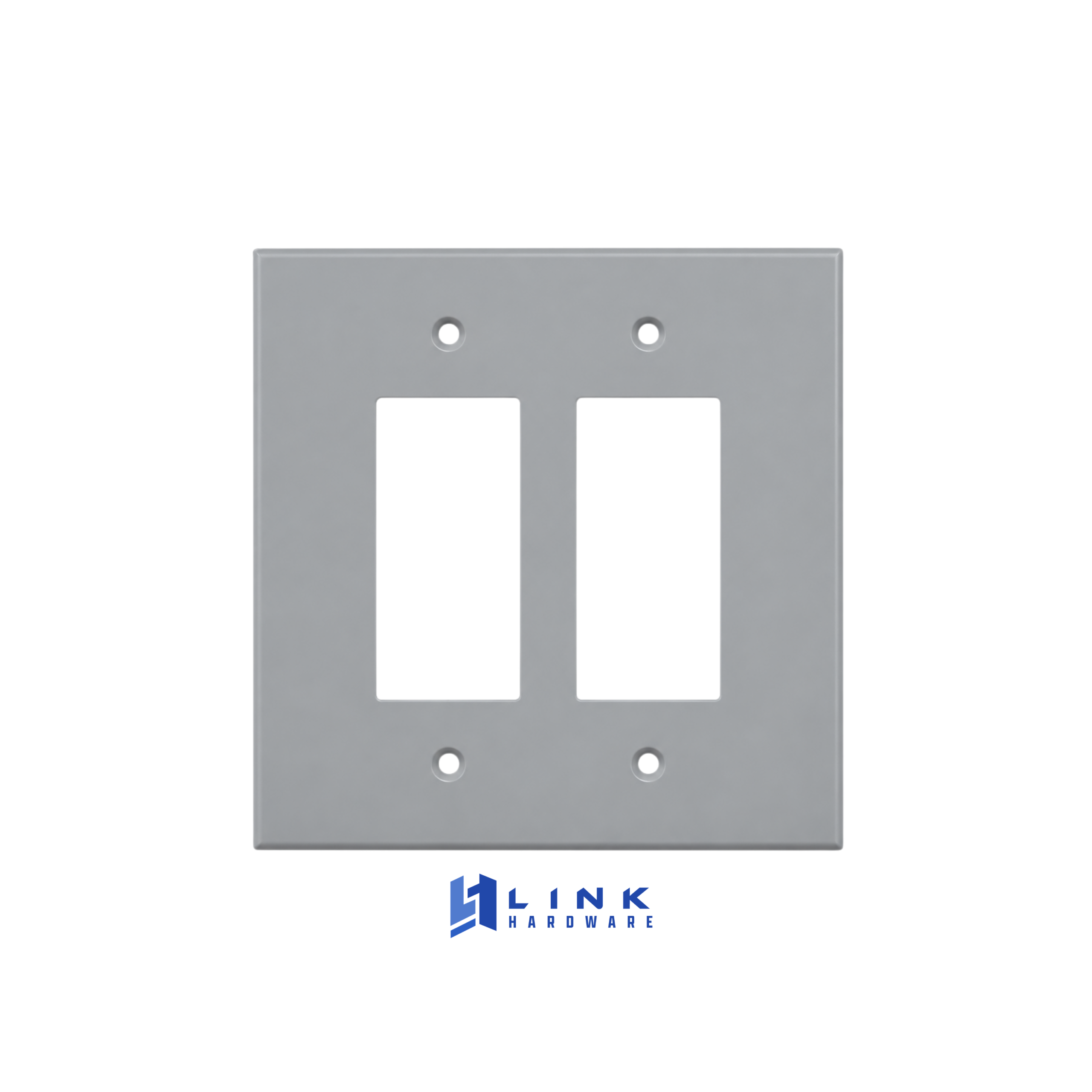 Link Hardware Double Designer Glass Mirror Plate - Image 3