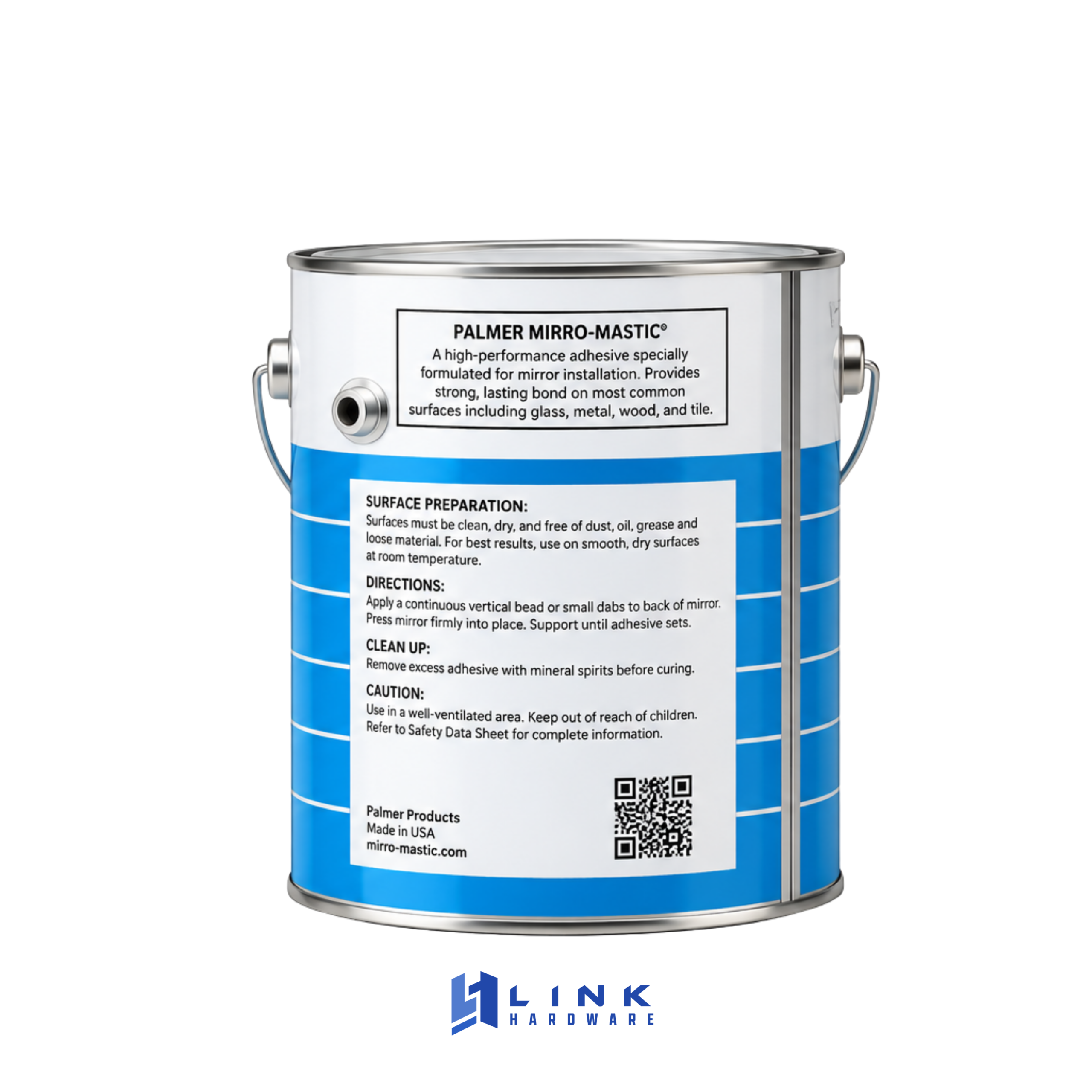 Link Hardware Palmer Mirro-Mastic (Gallon Can) - Image 3
