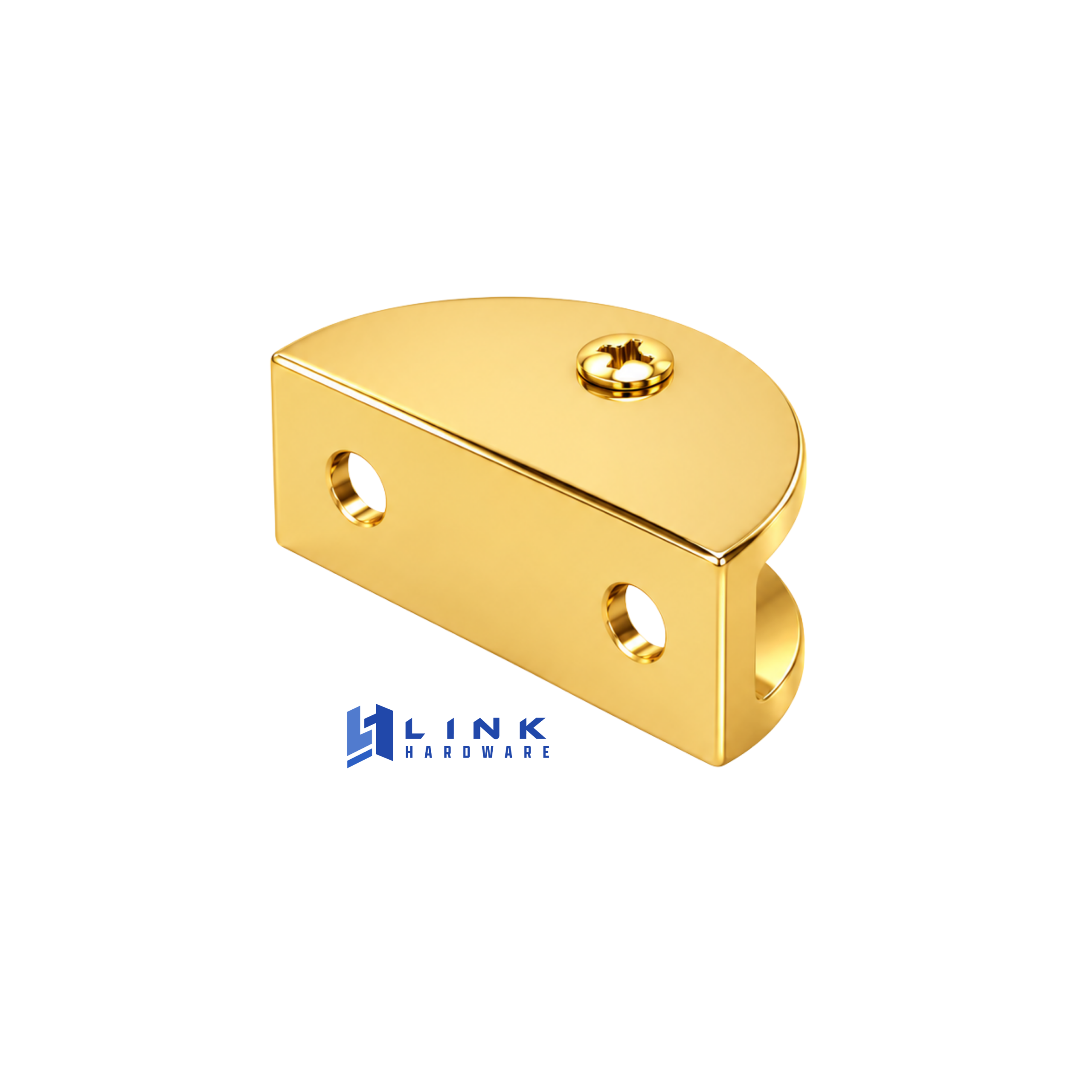 Link Hardware Rounded Interior Shower Shelf Clamp - Image 10