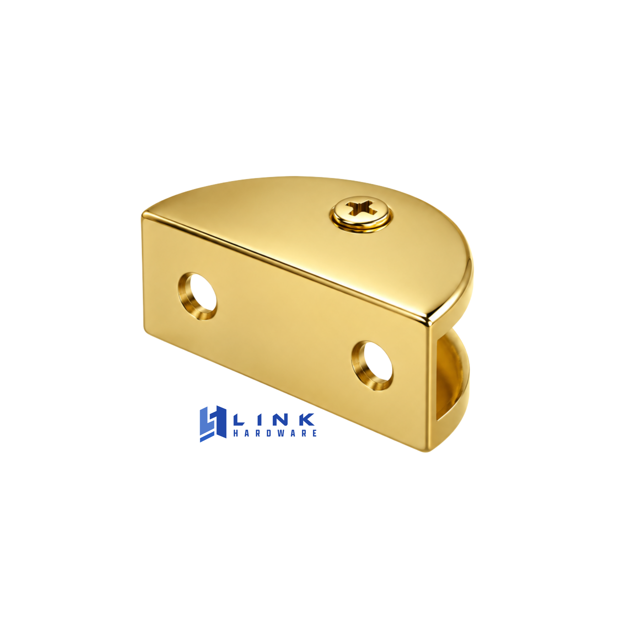Link Hardware Rounded Interior Shower Shelf Clamp - Image 9