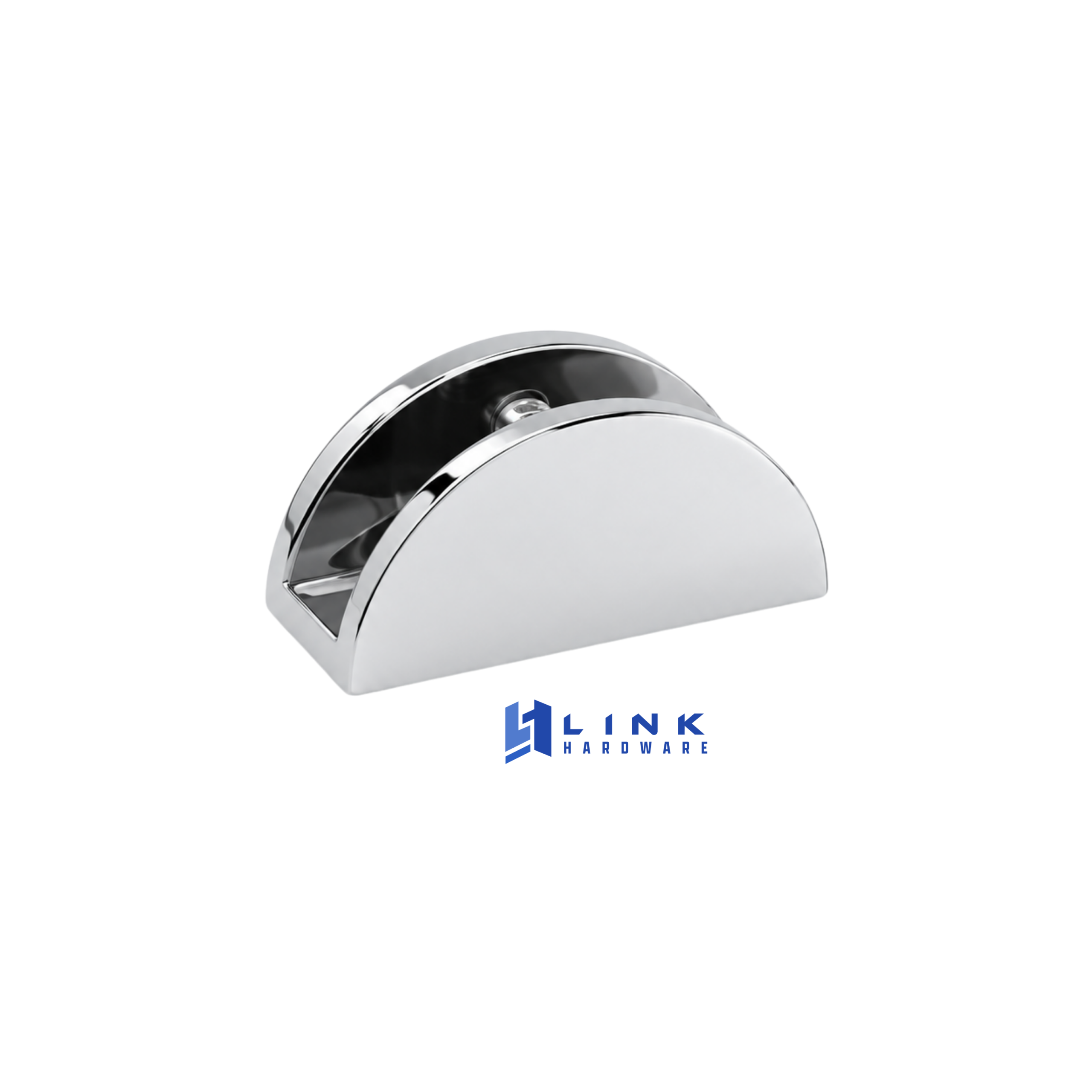 Link Hardware Rounded Interior Shower Shelf Clamp - Image 4