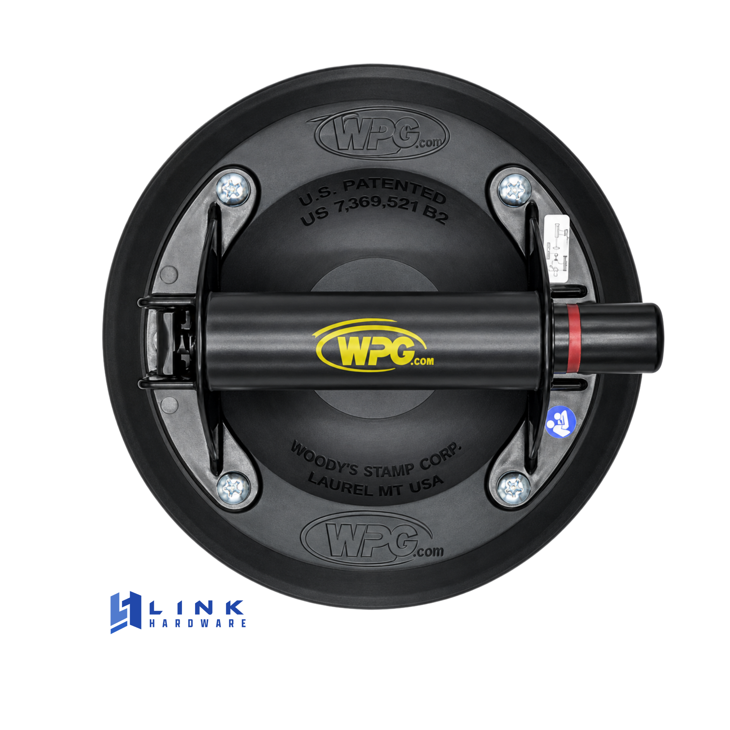 W4000 Wood's Powr Grip 8" ABS Vacuum Suction Cup - Image 2