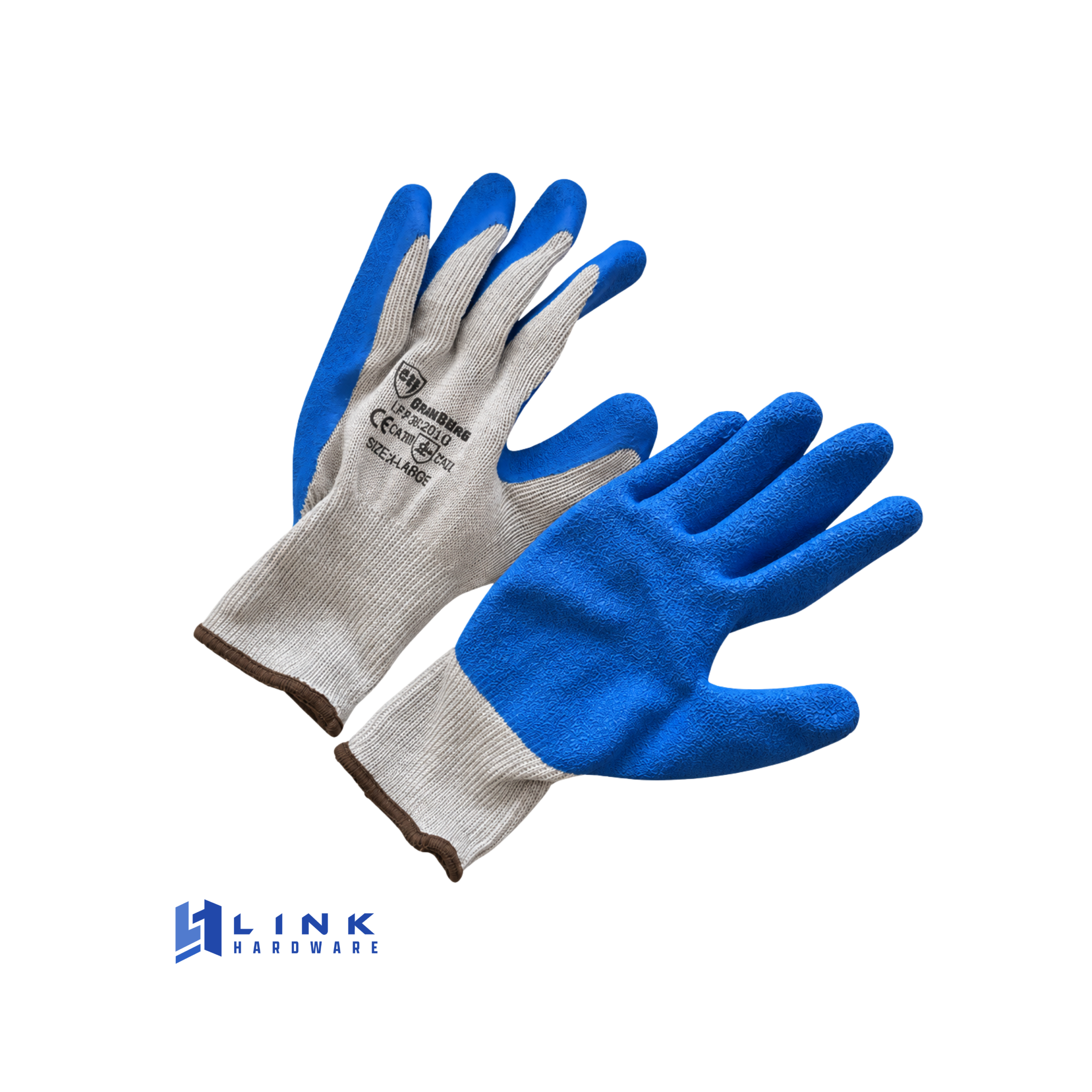 Link Hardware High Grade Large Latex Knitted Glove - Image 2