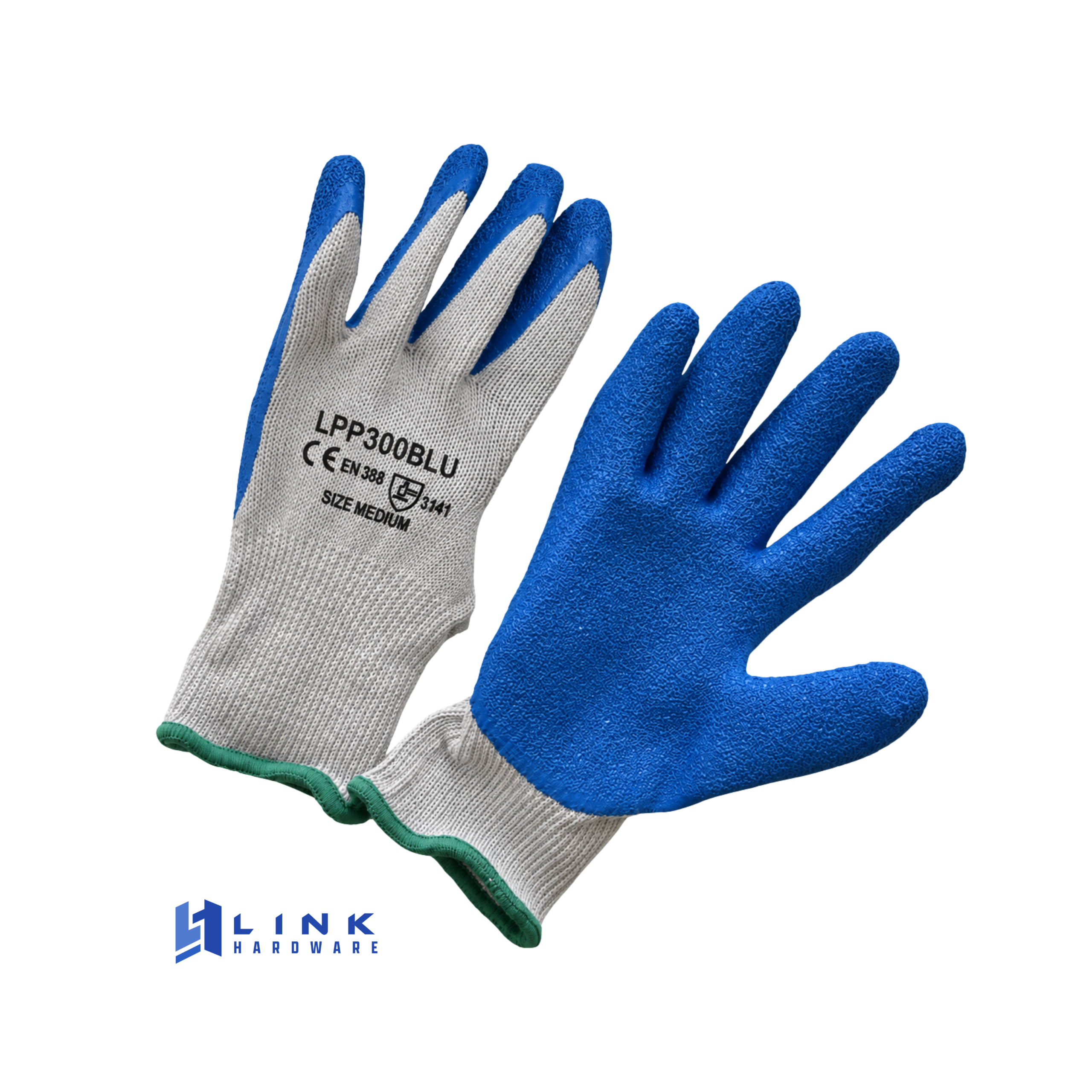 Link Hardware High Grade X-Large Latex Knitted Glove - Image 2