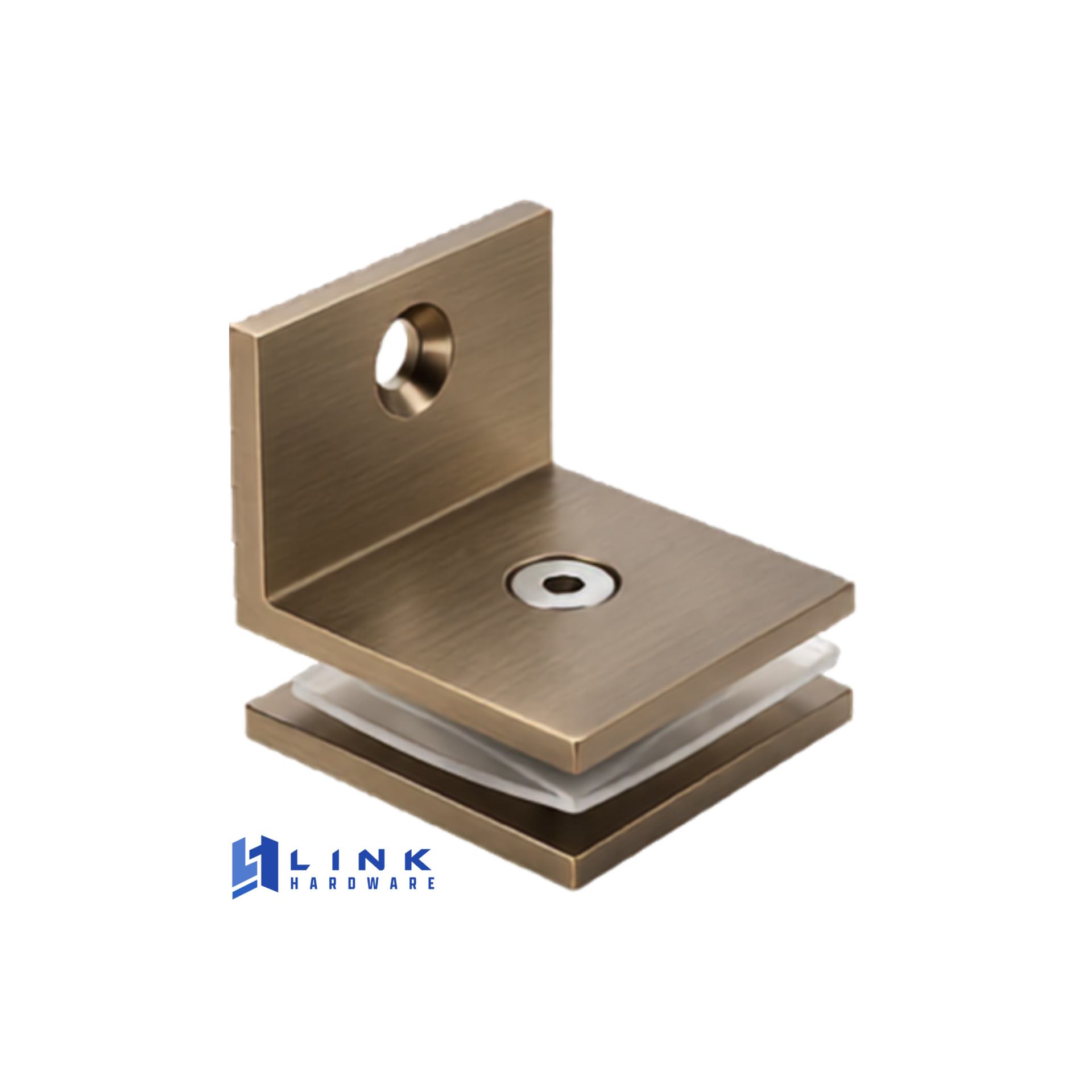 Link Hardware Fixed Panel Square Clamp with Small Leg - Image 8