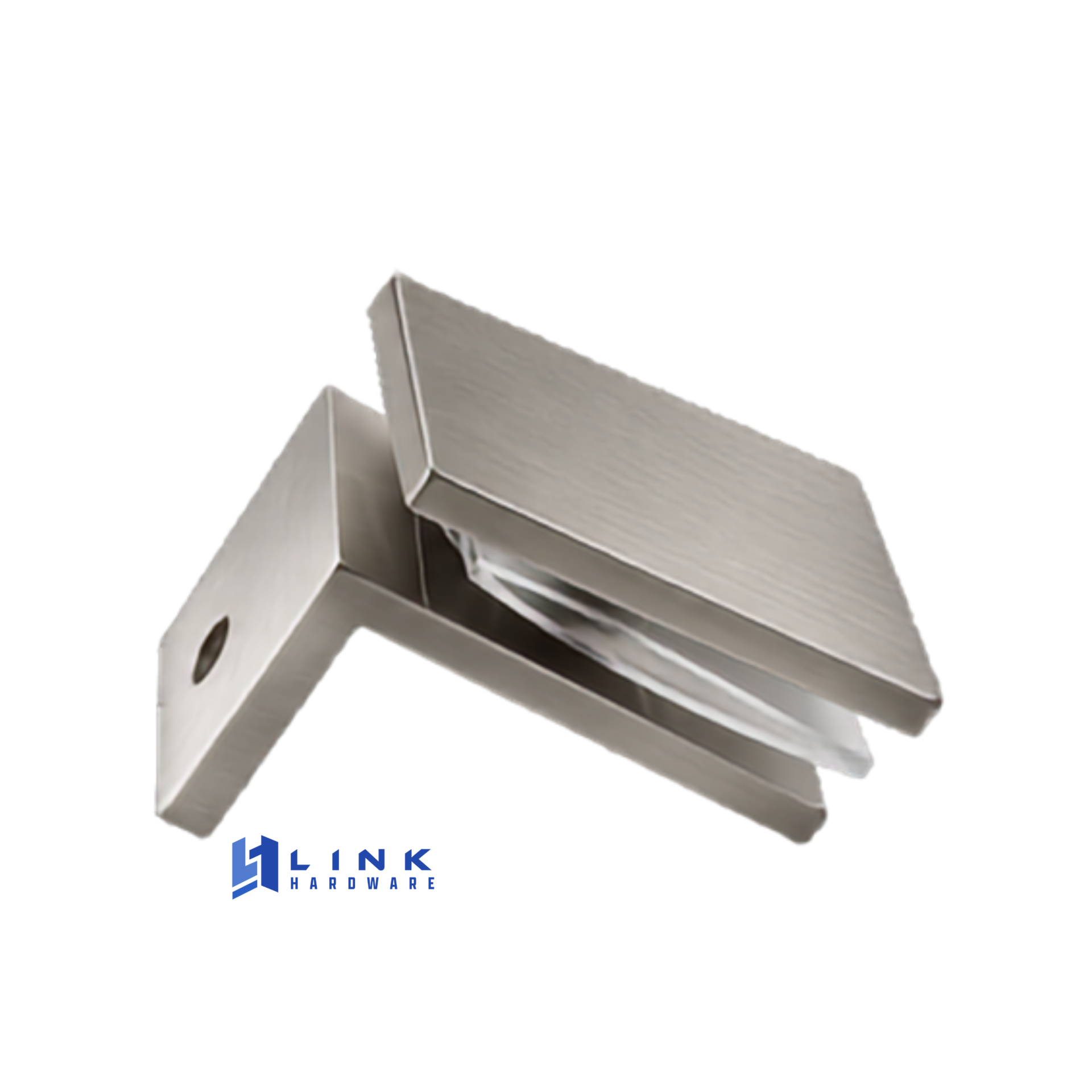 Link Hardware Fixed Panel Square Clamp with Small Leg - Image 3