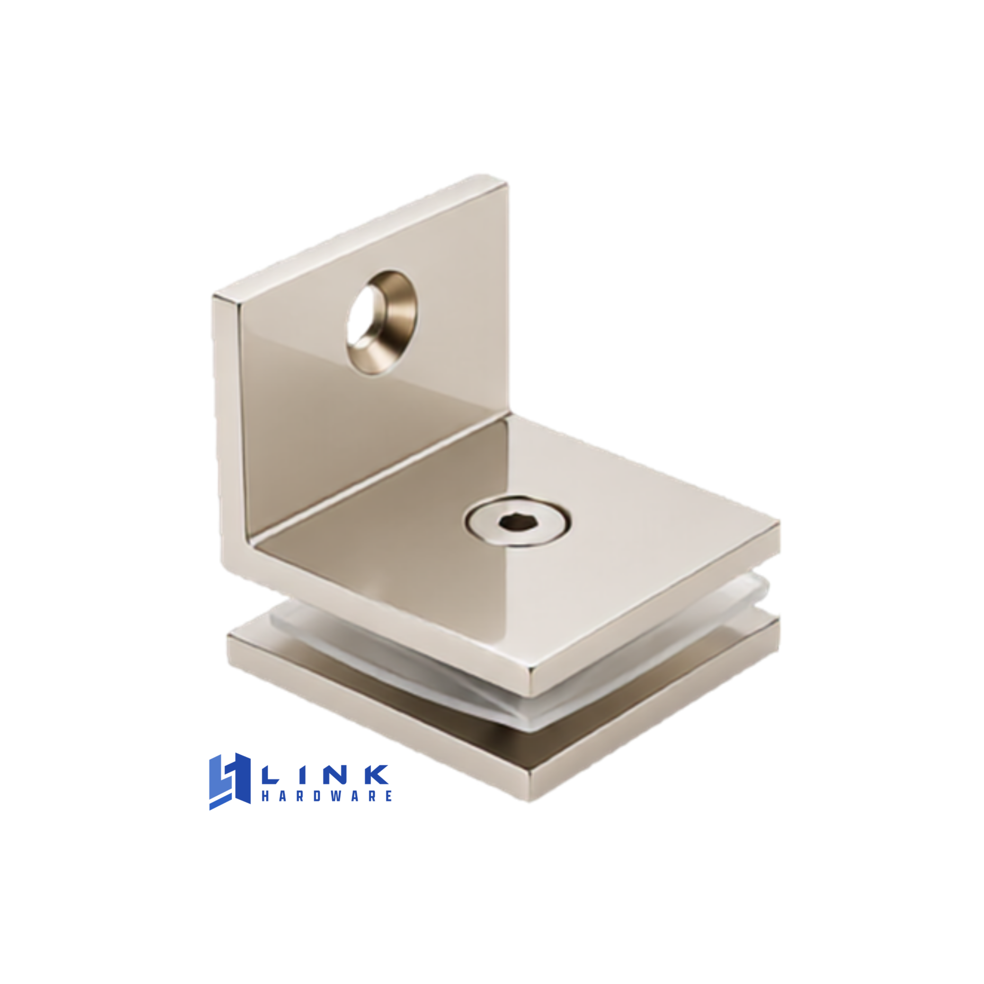 Link Hardware Fixed Panel Square Clamp with Small Leg - Image 12