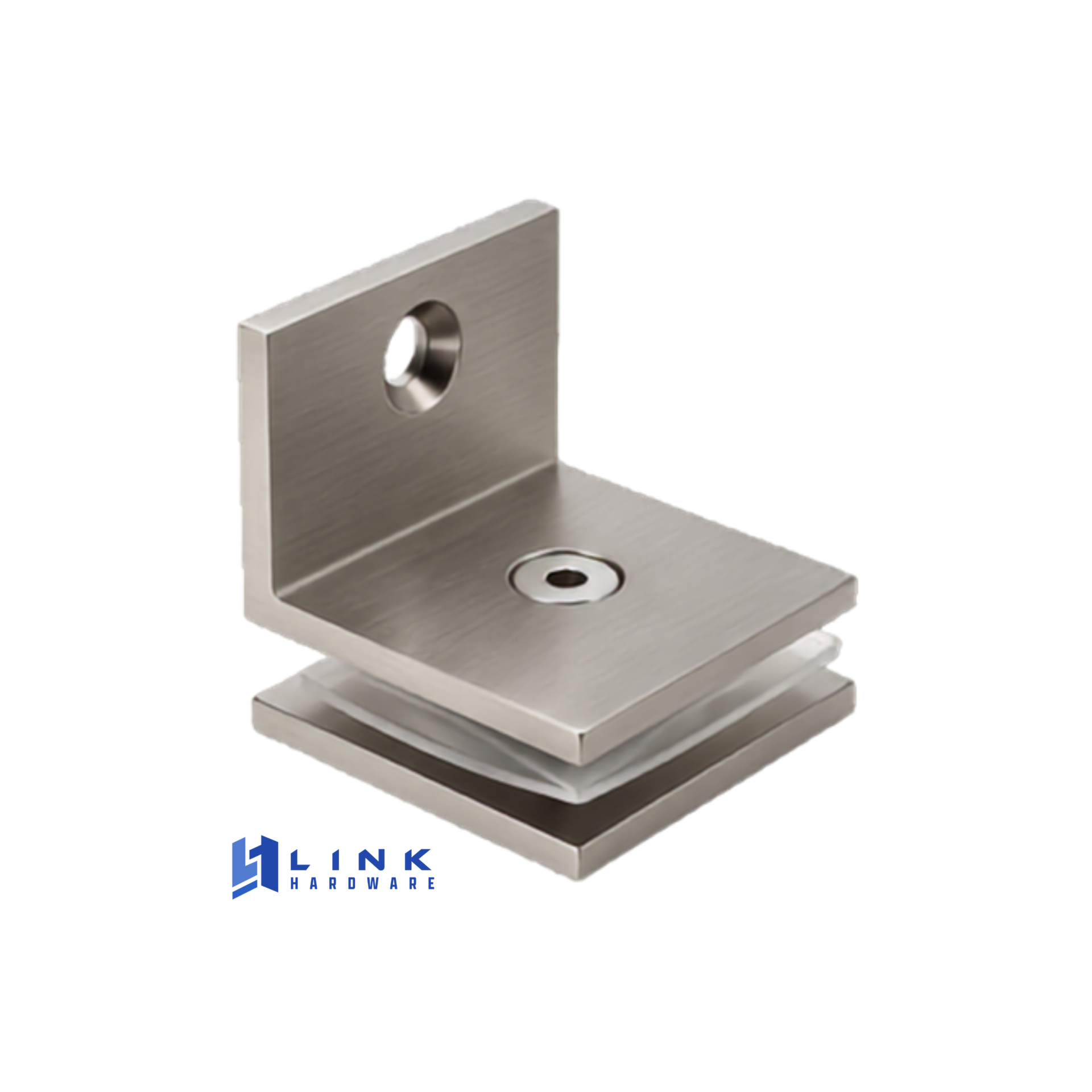 Link Hardware Fixed Panel Square Clamp with Small Leg - Image 9
