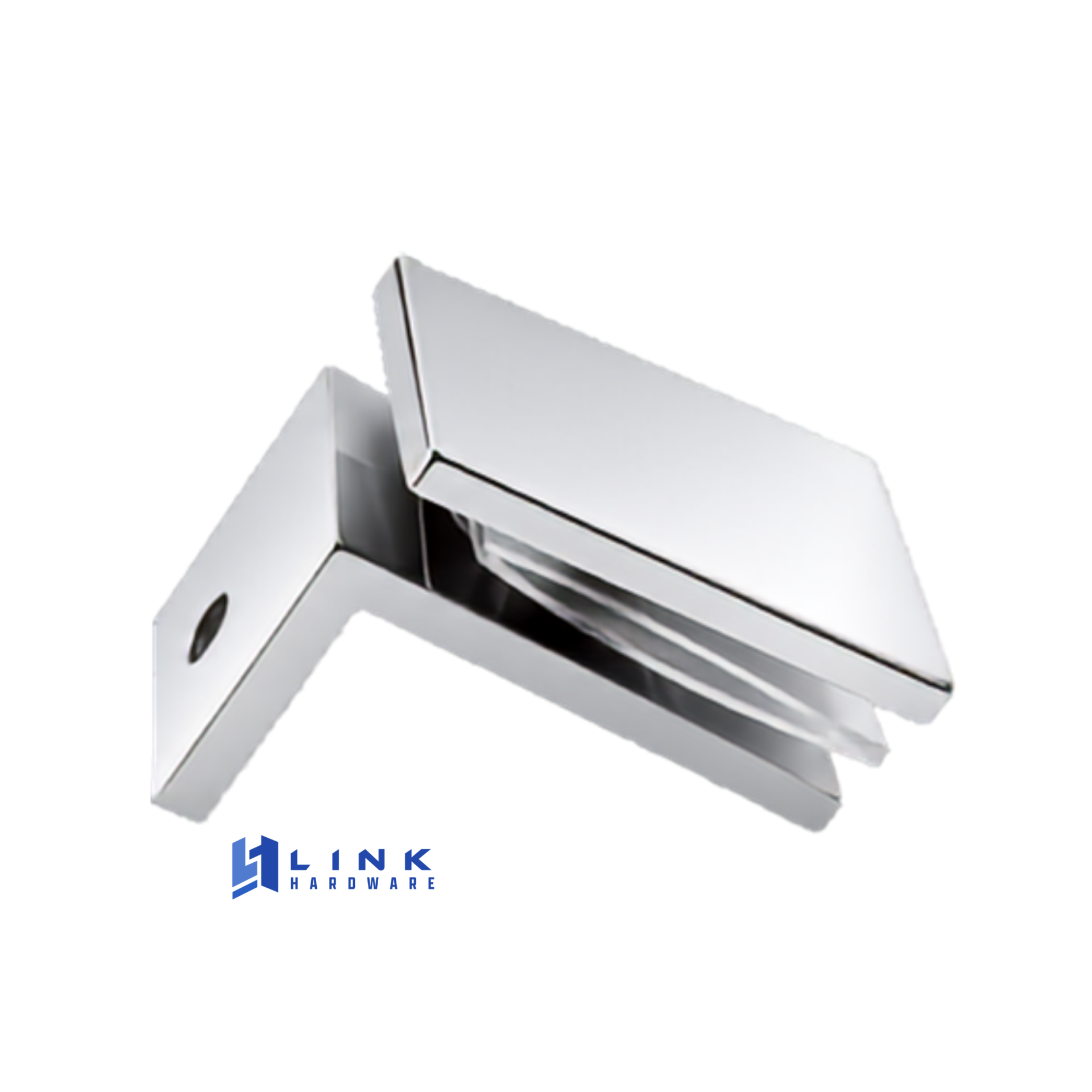 Link Hardware Fixed Panel Square Clamp with Small Leg - Image 4