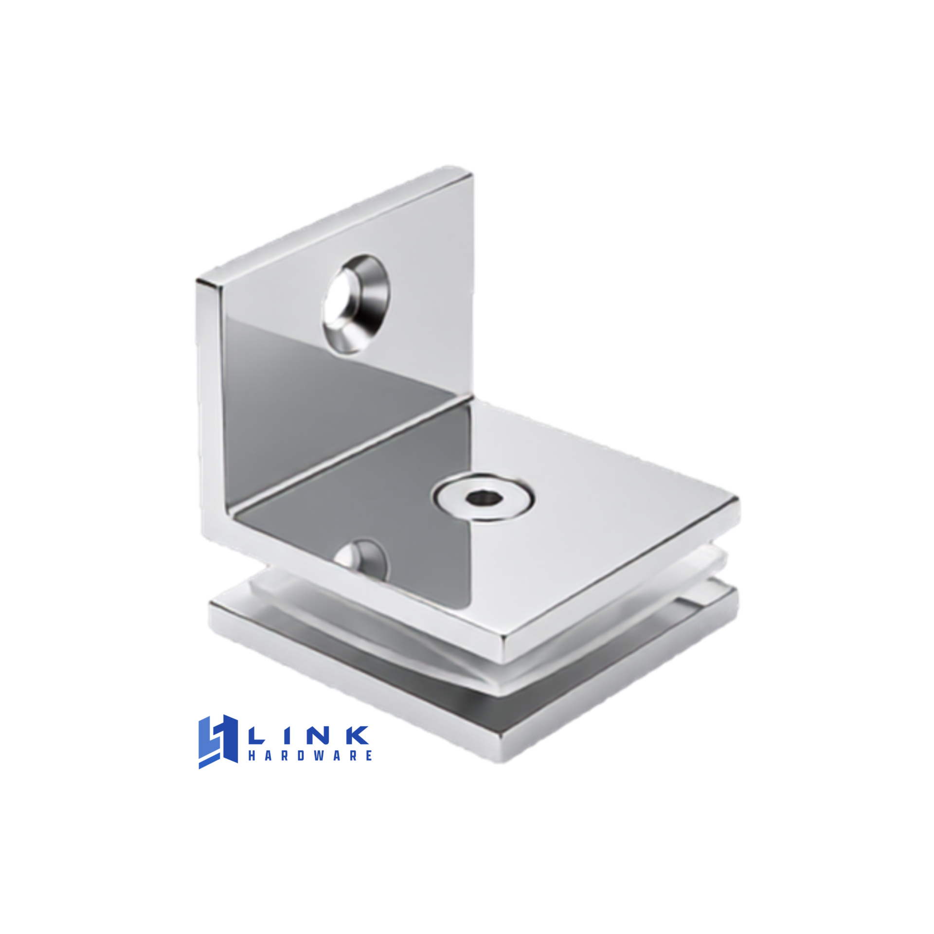 Link Hardware Fixed Panel Square Clamp with Small Leg - Image 10