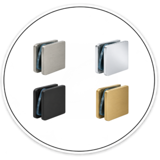 Link Hardware Traditional Style Fixed Panel U-Clamp