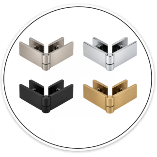 Link Hardware Adjustable "Sleeve Over" Glass Clamp