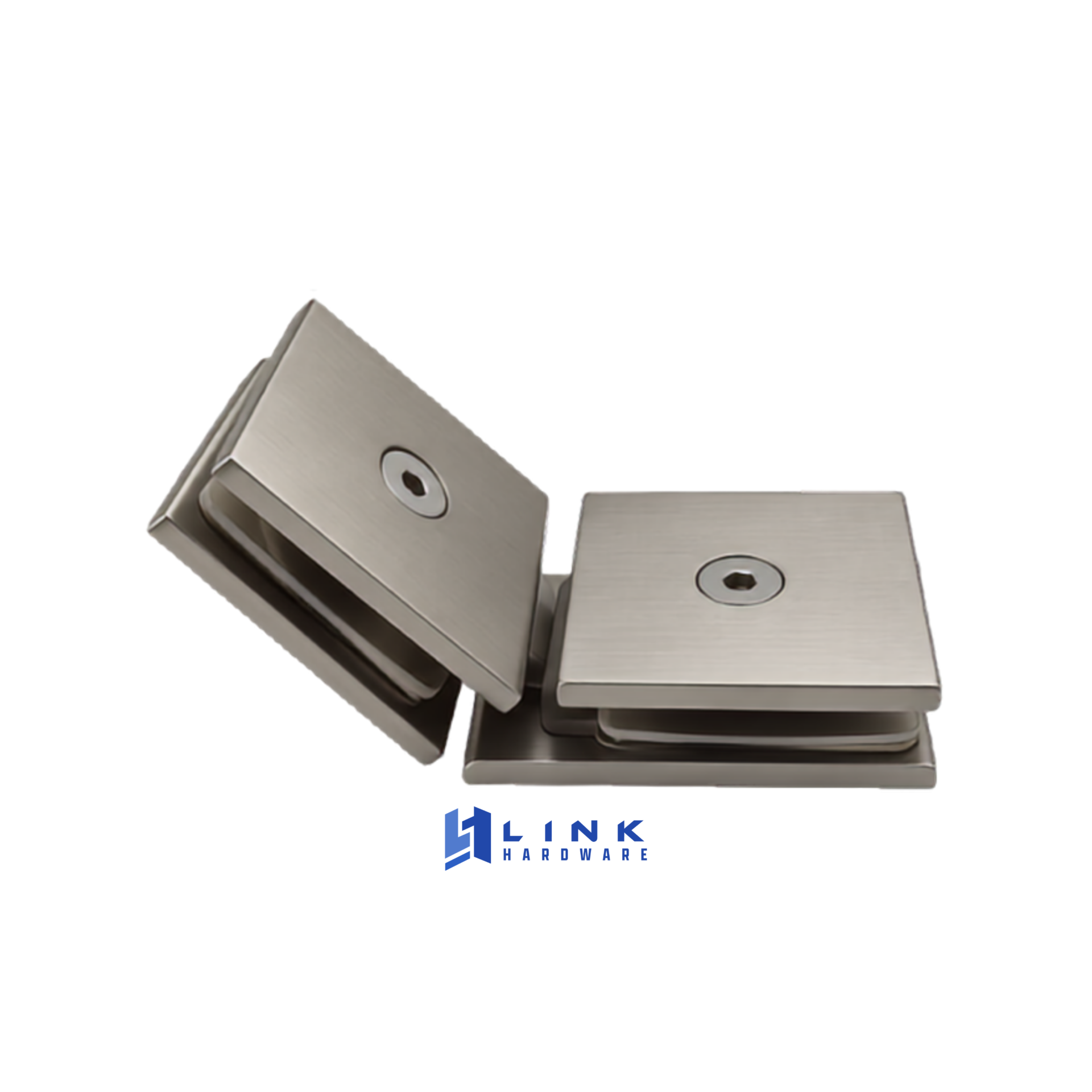 Link Hardware Square 135° Glass-to-Glass Clamp - Image 6