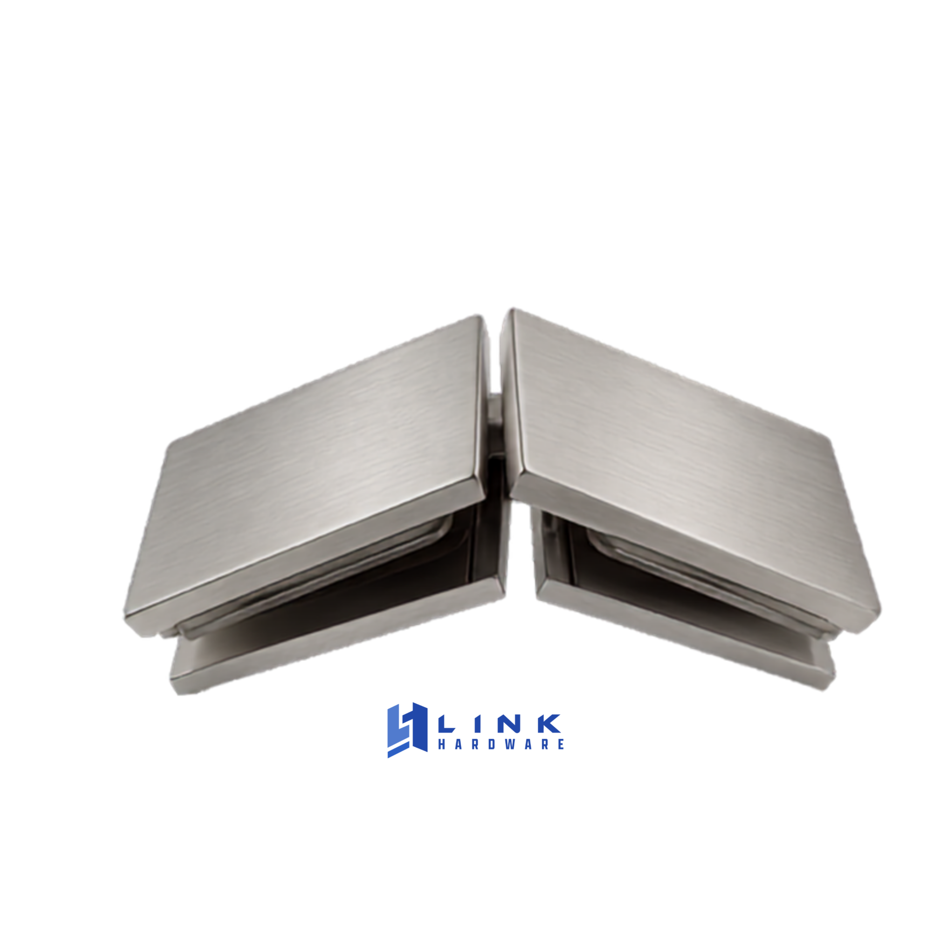 Link Hardware Square 135° Glass-to-Glass Clamp - Image 2