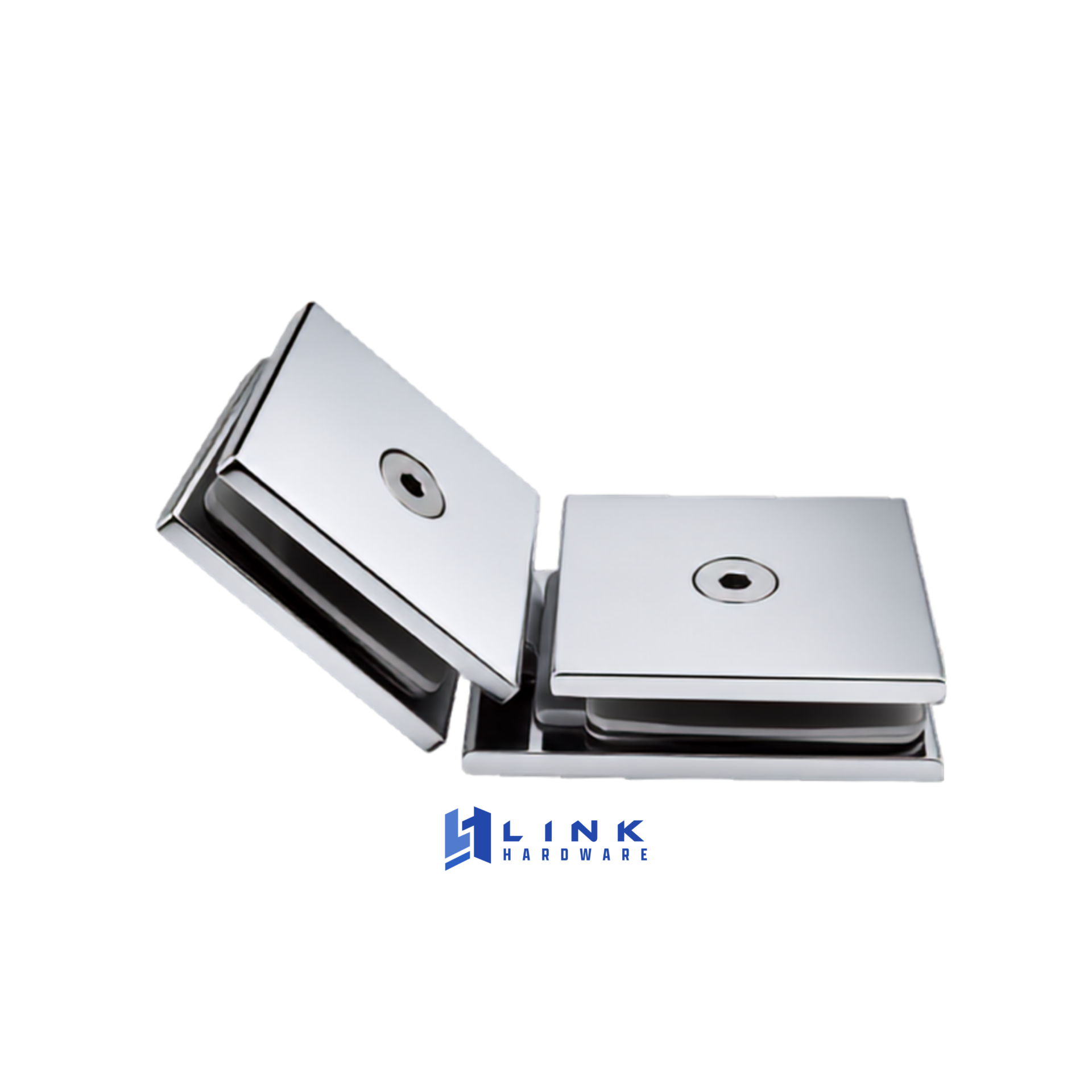 Link Hardware Square 135° Glass-to-Glass Clamp - Image 7