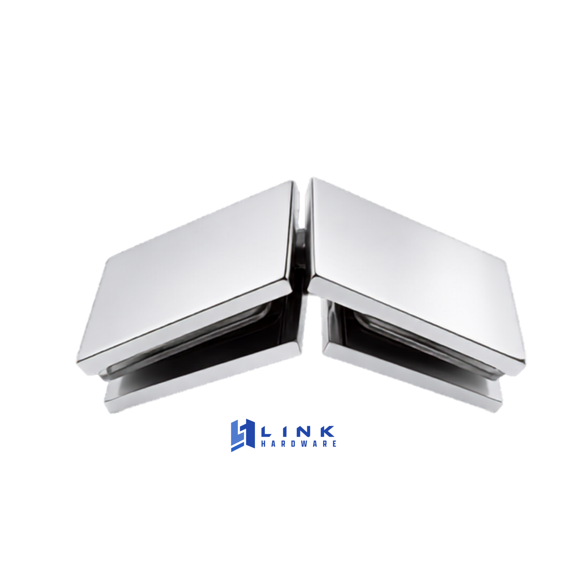 Link Hardware Square 135° Glass-to-Glass Clamp - Image 3
