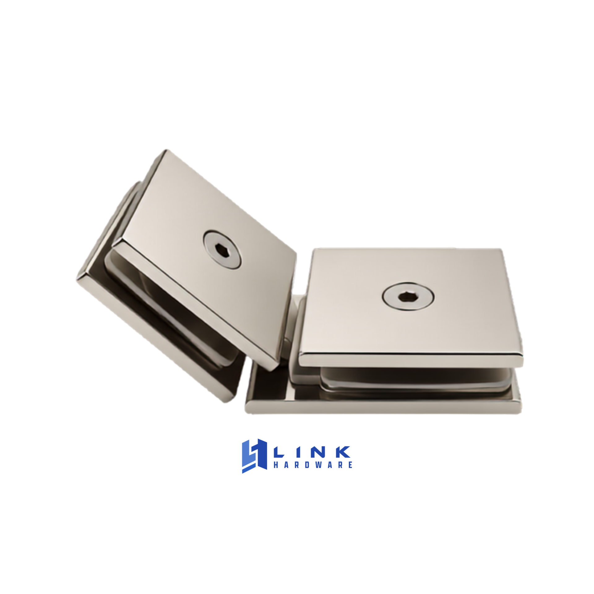 Link Hardware Square 135° Glass-to-Glass Clamp - Image 9