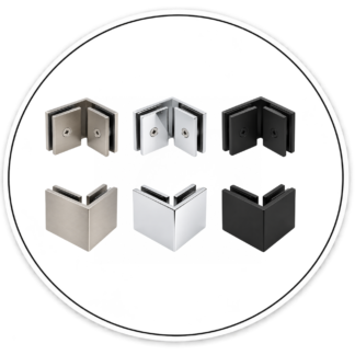 SC90 90° Glass to Glass Clamp