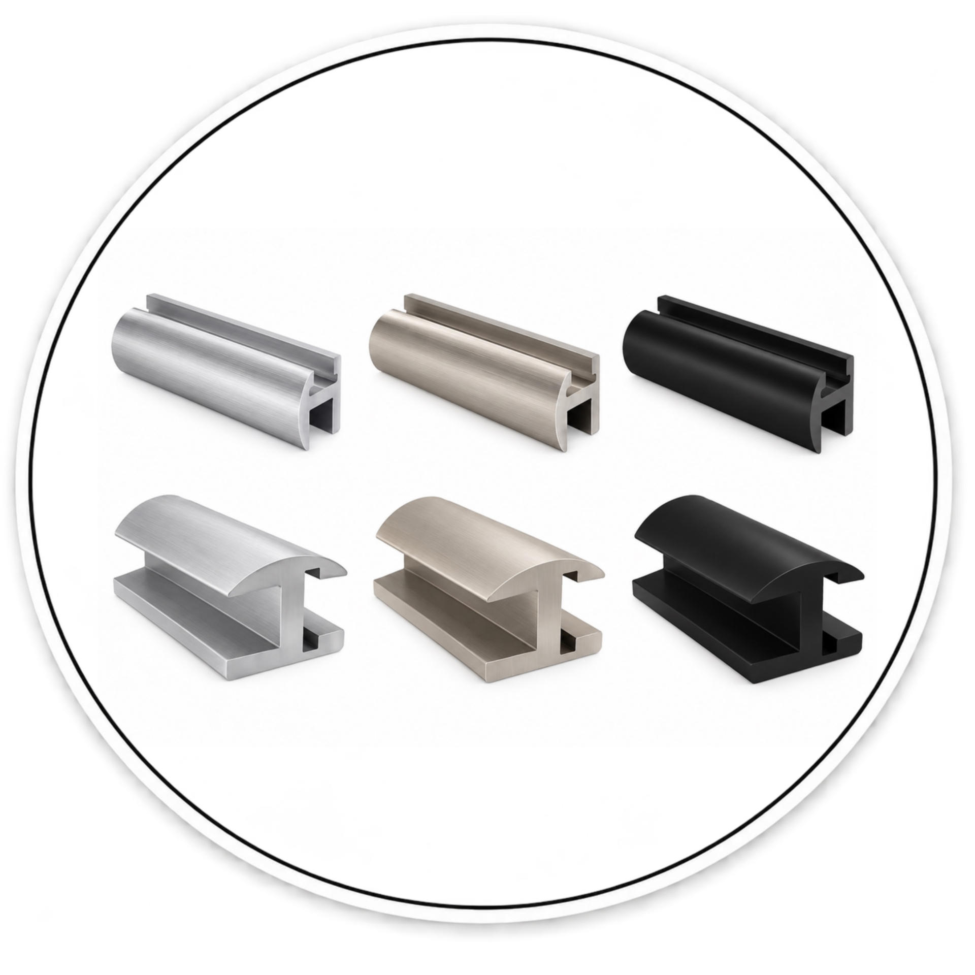 Link Hardware Deluxe Shower Door Header Kit - 66"