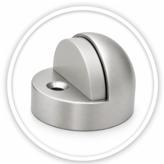 21826D Floor Mounted High-Profile 3/8" Base Dome Stop - BSC