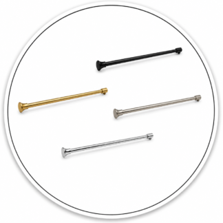 SP1051 Wall-Mount Support Bar 51" with Brackets