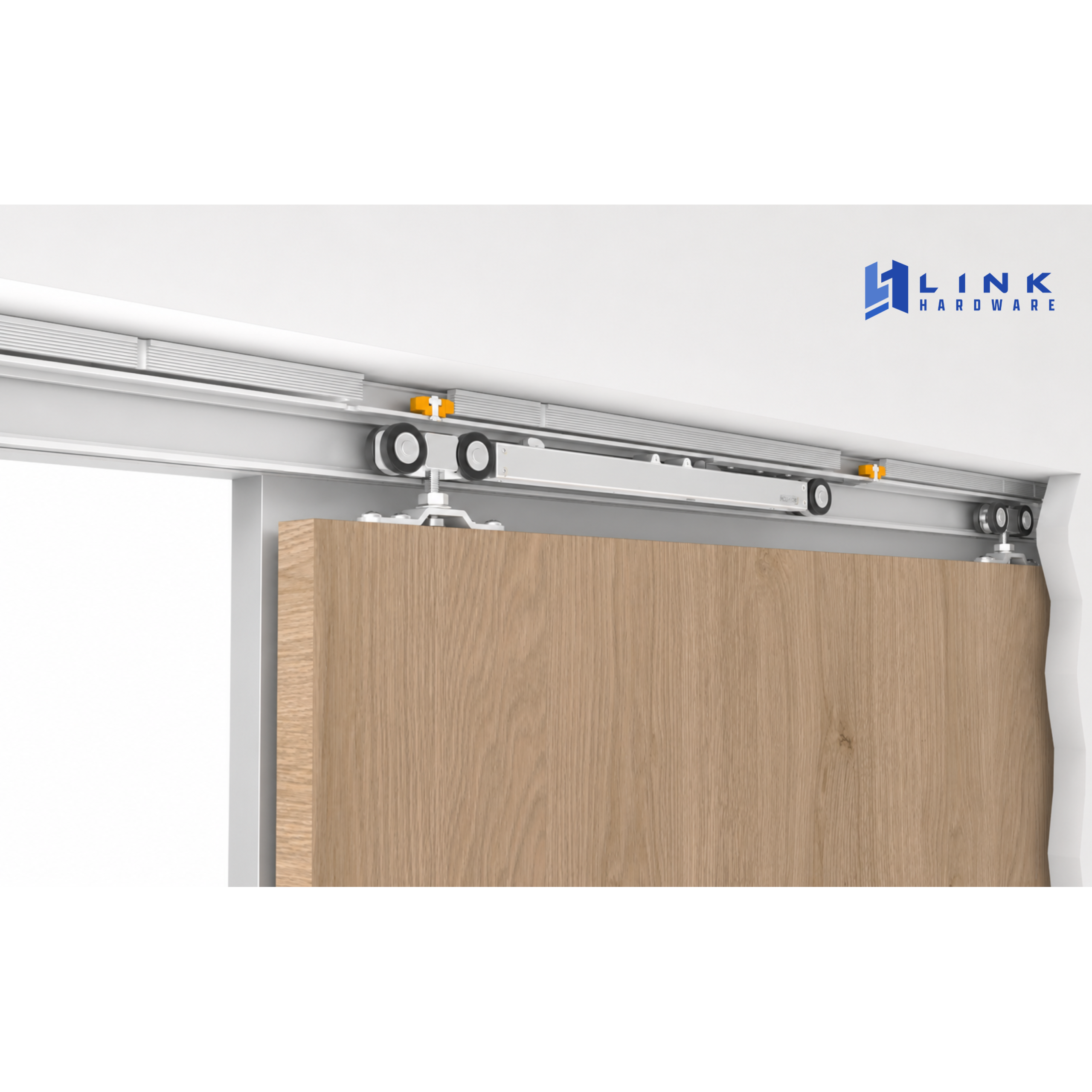 PKT1 Pocket Slider Kit for Wood + Glass - 200lbs - Image 2