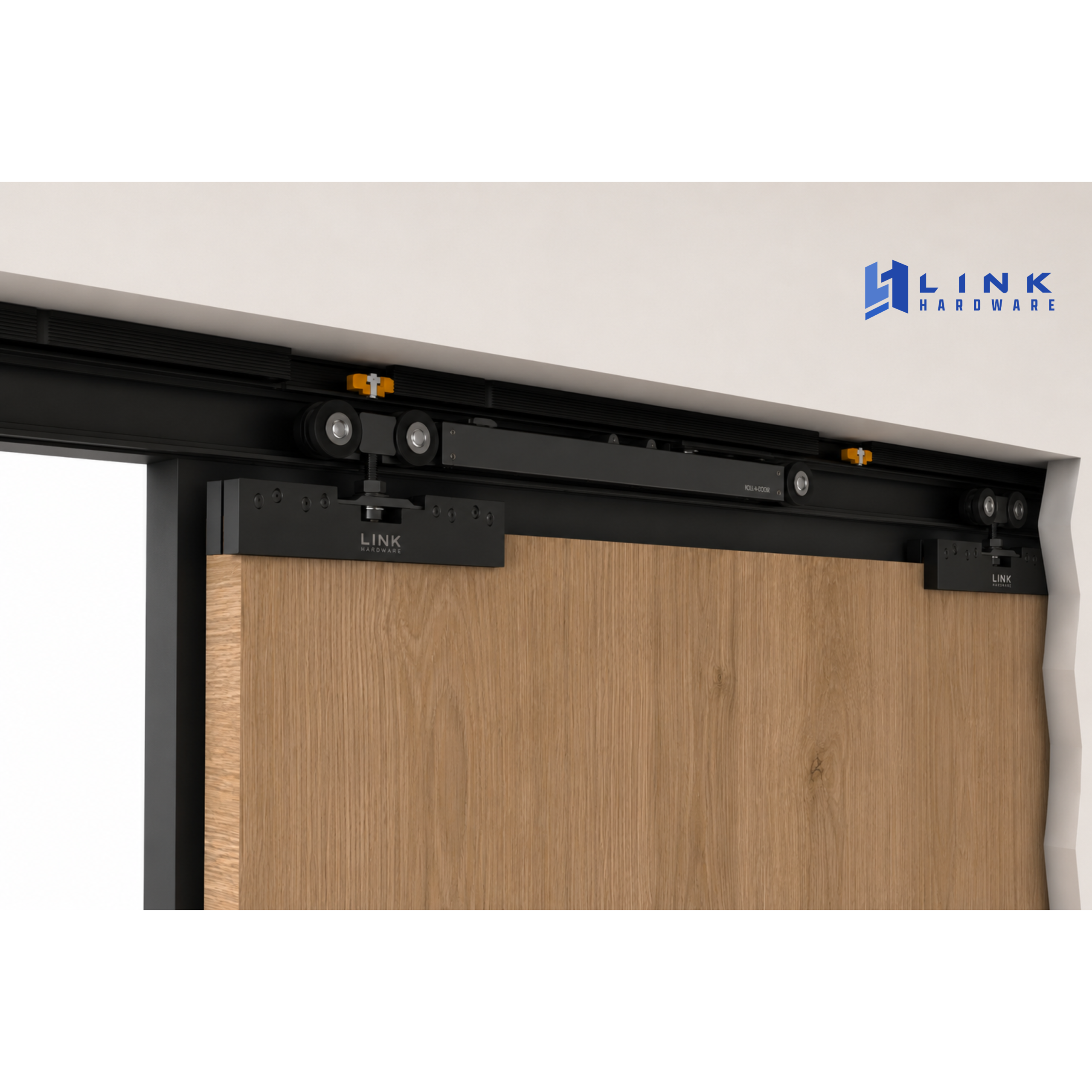 PKT1 Pocket Slider Kit for Wood + Glass - 200lbs - Image 3
