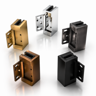 NKB037 Glass to Wall 90° Hinge - No Cut Out