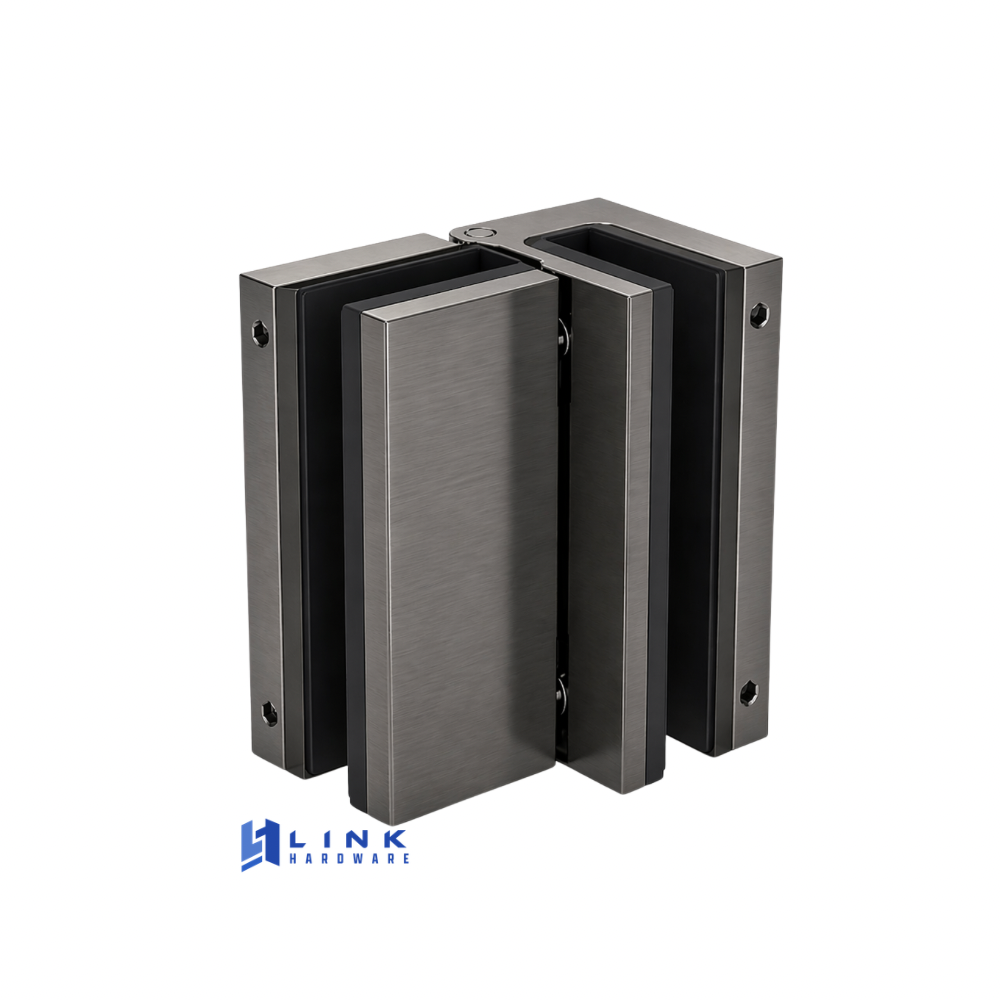 NKB092 Glass to Glass 90° Hinge - No Cut Out - Image 4