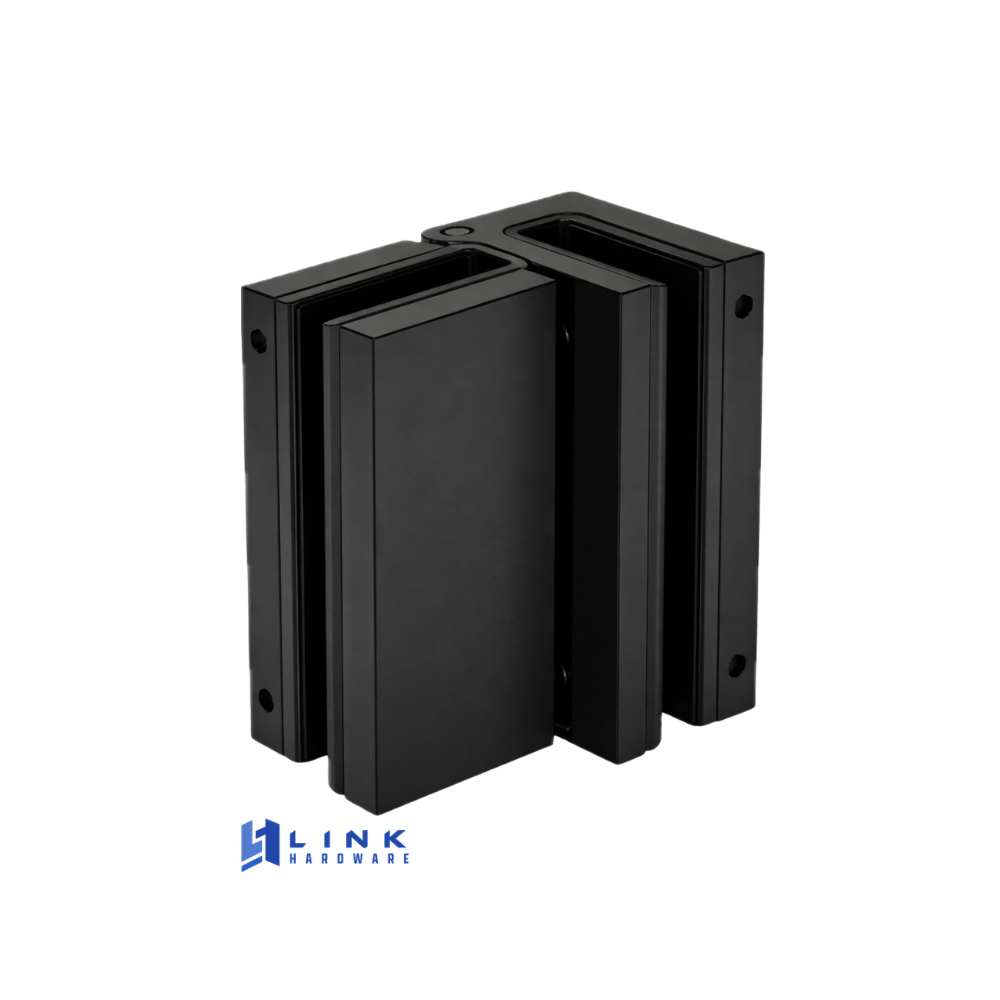 NKB092 Glass to Glass 90° Hinge - No Cut Out - Image 5