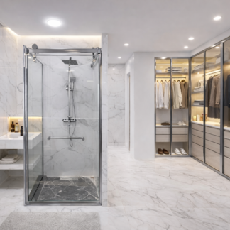 Link Hardware Avenue 90° Corner Sliding System