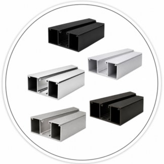 DCH4P 4" Door Header Glazing Pocket